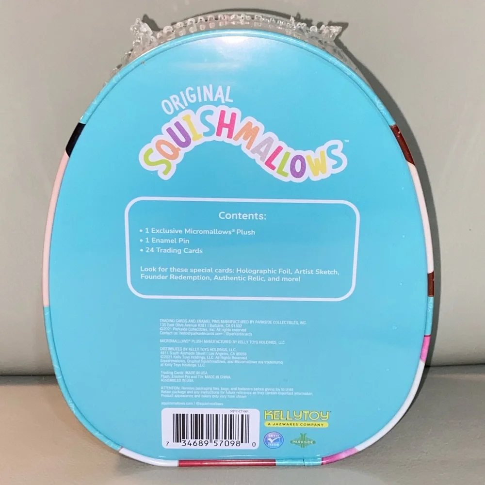 Squishmallows Rosie the Pig 2.5” Collector’s Tin